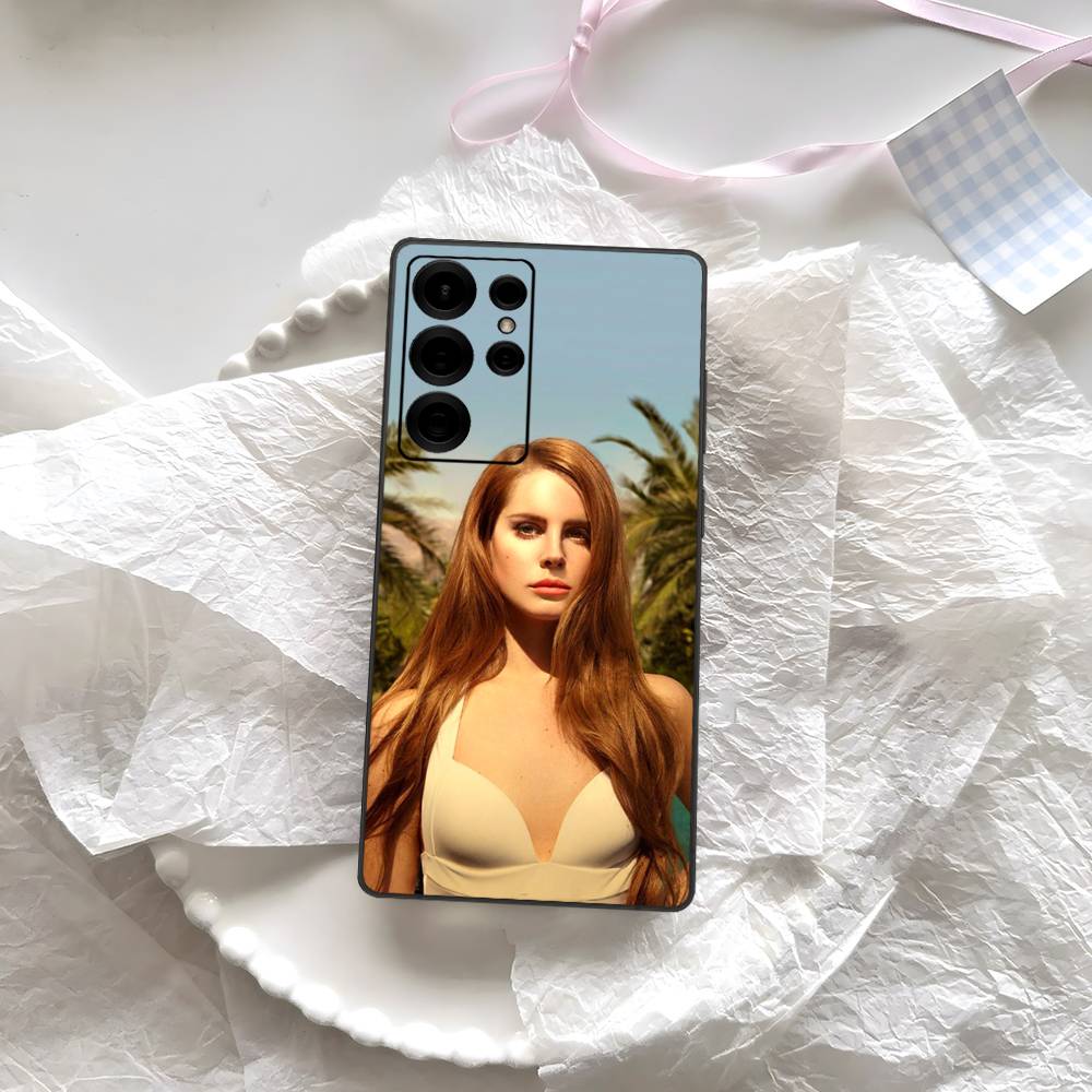 Singer Lana Del Rey Phone Case For Samsung S 24 fe 25 Ultra plus 20 lite 21 30 22 23 24 22 Ultra 5G Fundas