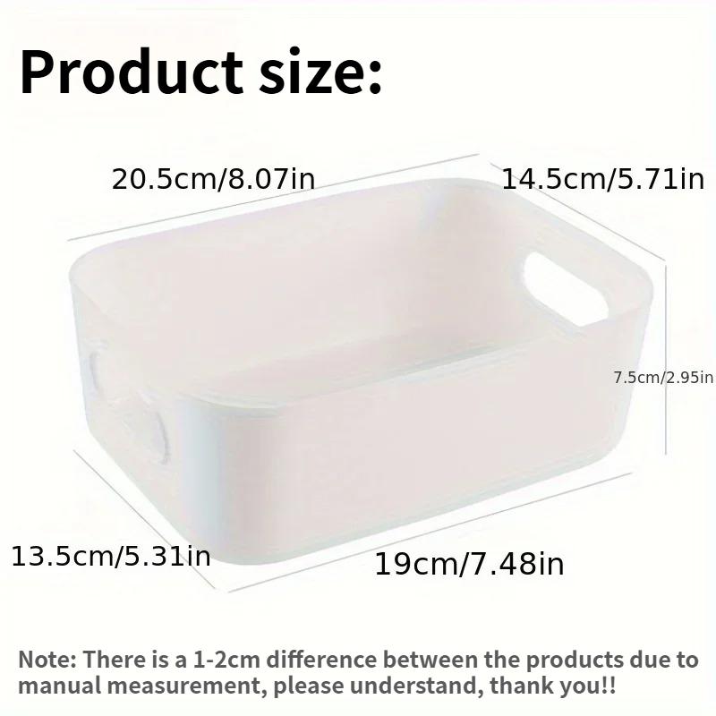 Multi Functional Thickened Desktop Storage Box, Cosmetics, Miscellaneous Items, Kitchen,bathroom, Durable Classified Storage Box