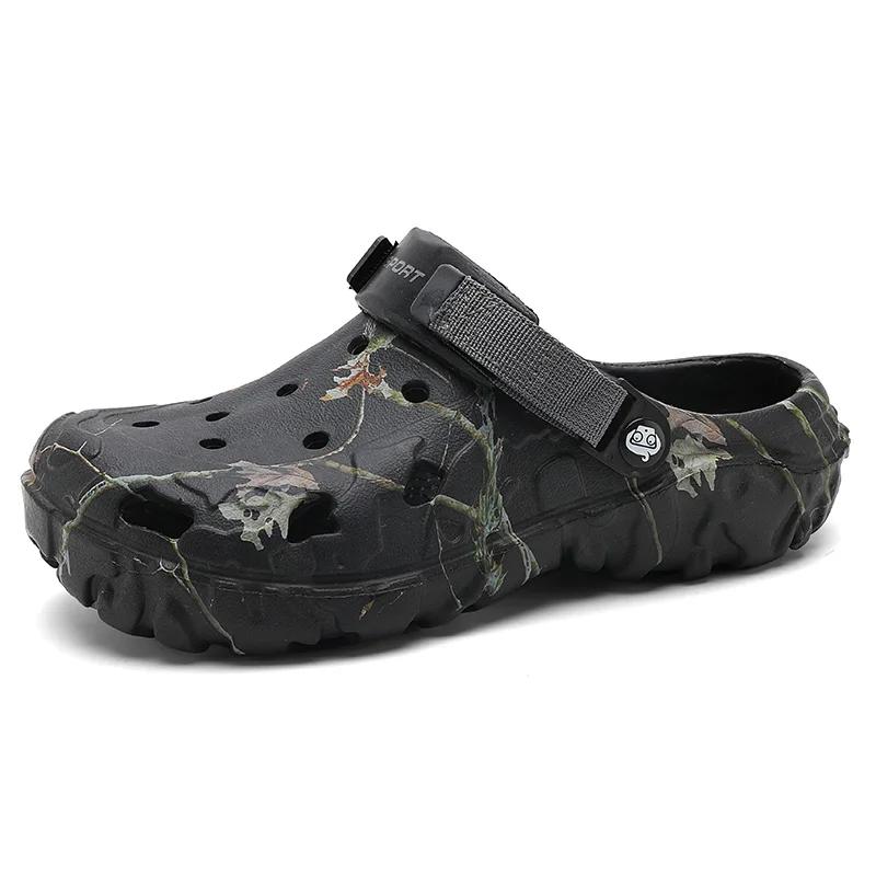 Summer Beach Slippers Men Men Summer Clogs for Men Outdoor Slide Sandals Man Garden Shoes Male Summer Clogs