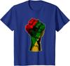 Black History Month Fist Gift Black Power Patriotic Youth Unisex T-shirt