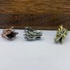 DIY Jewelry Accessories Retro Sculpture Bead Charms Brass Paracord Bead  EDC Outdoor Tool