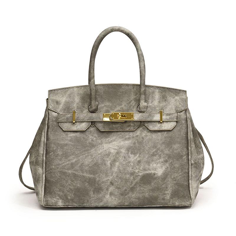 

Премиальная сумка-мазок платина новая большая вместительная нишевая сумка модная на плечо сумка-мессенджер серый