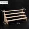 Solid Wood Display Rack for Action Figures, Collectibles, and Succulents