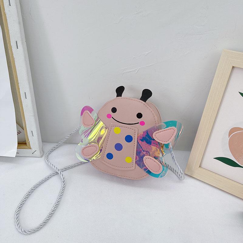 Trend children cute princess bee fashion girls shoulder messenger bag cartoon mini baby change bag