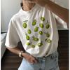 T-shirt Grafica Carina Frutto d'Oliva Unisex Estetica Vintage Streetwear Estate Mediterranea Manica Corta Top Casual