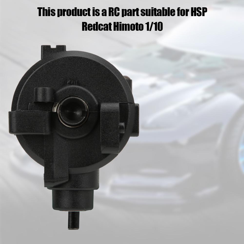 For HSP Redcat Himoto 1 10 Scale RC Models Gearbox RC Model Replacement PartsBlack Front Gearbox