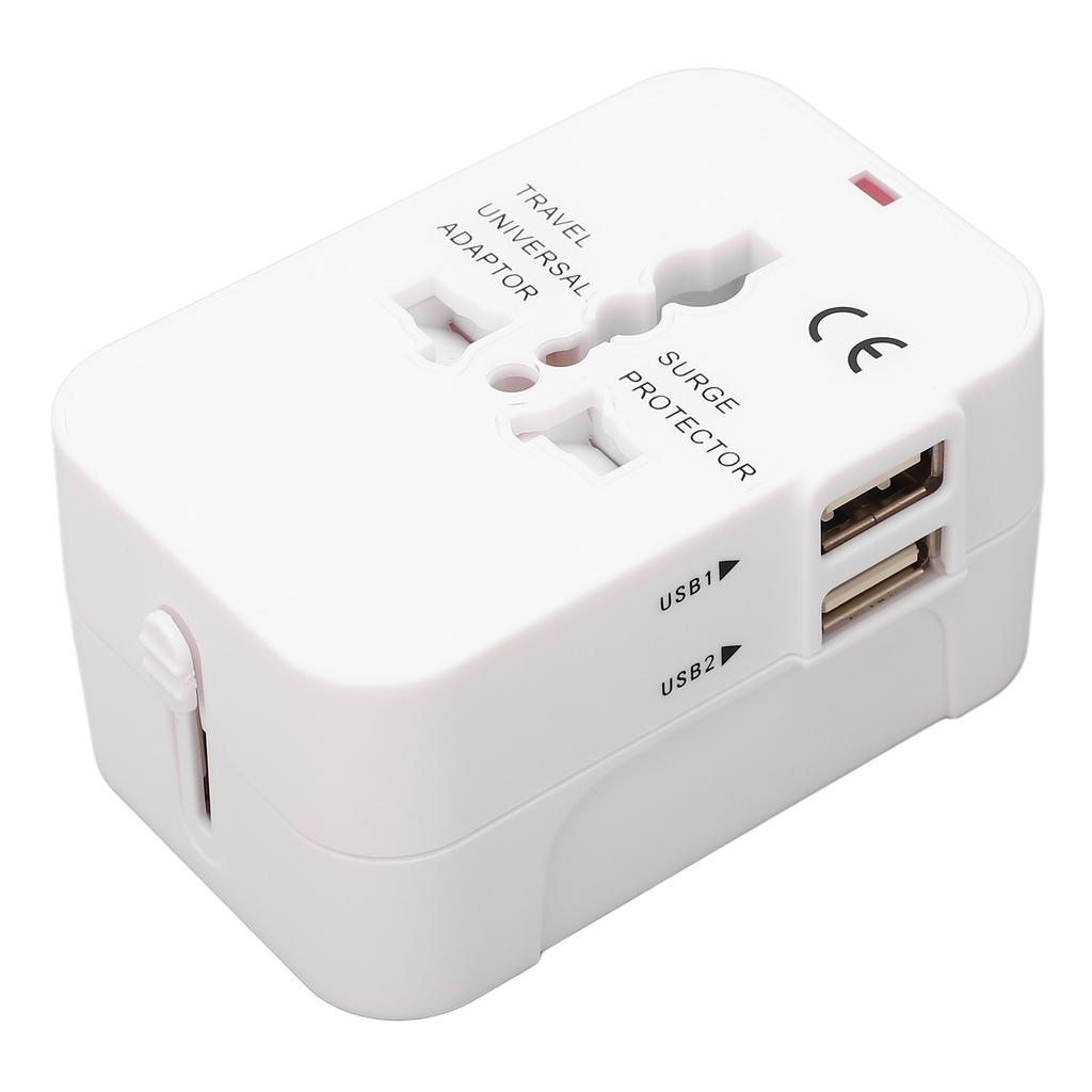 Multifunctional Power Converter with USB Ports Universal Adapter Socket