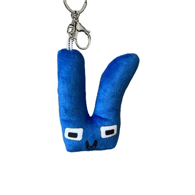 Cozy Alphabet Lore Plush Pendant Doll Baby Educational Toy Home Decor Xmas Gift