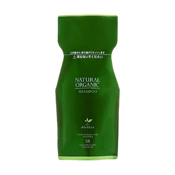 ABREEZE [SR Series] Extra Damaged Hair Shampoo for Smooth and Beautiful Hair 600ml Refill Natural Organic Shampoo Non-Silicone Type Especially for