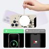 Magnetic For Magsafe Case For iPhone 17 Pro Max Ink Coconut Print Soft Silicone Phone Back Cover For iPhone 16 15 14 13 Pro Max 16e 17e