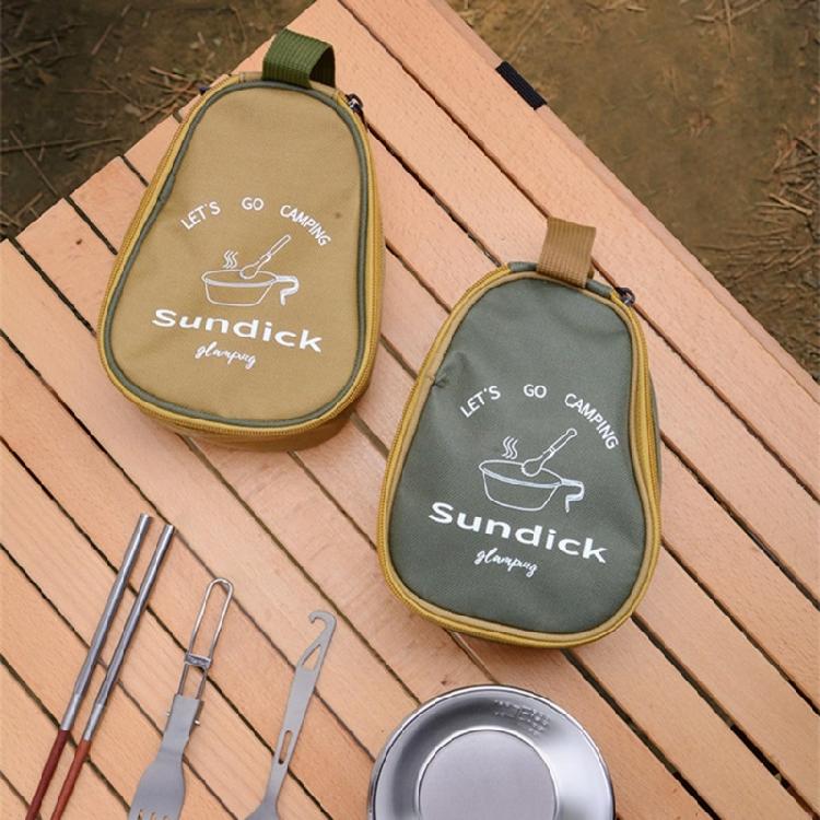 Travel Cutlery Storage Bag Utensil Storage Bag Camping Bowl Bag Picnics Bowl Bag