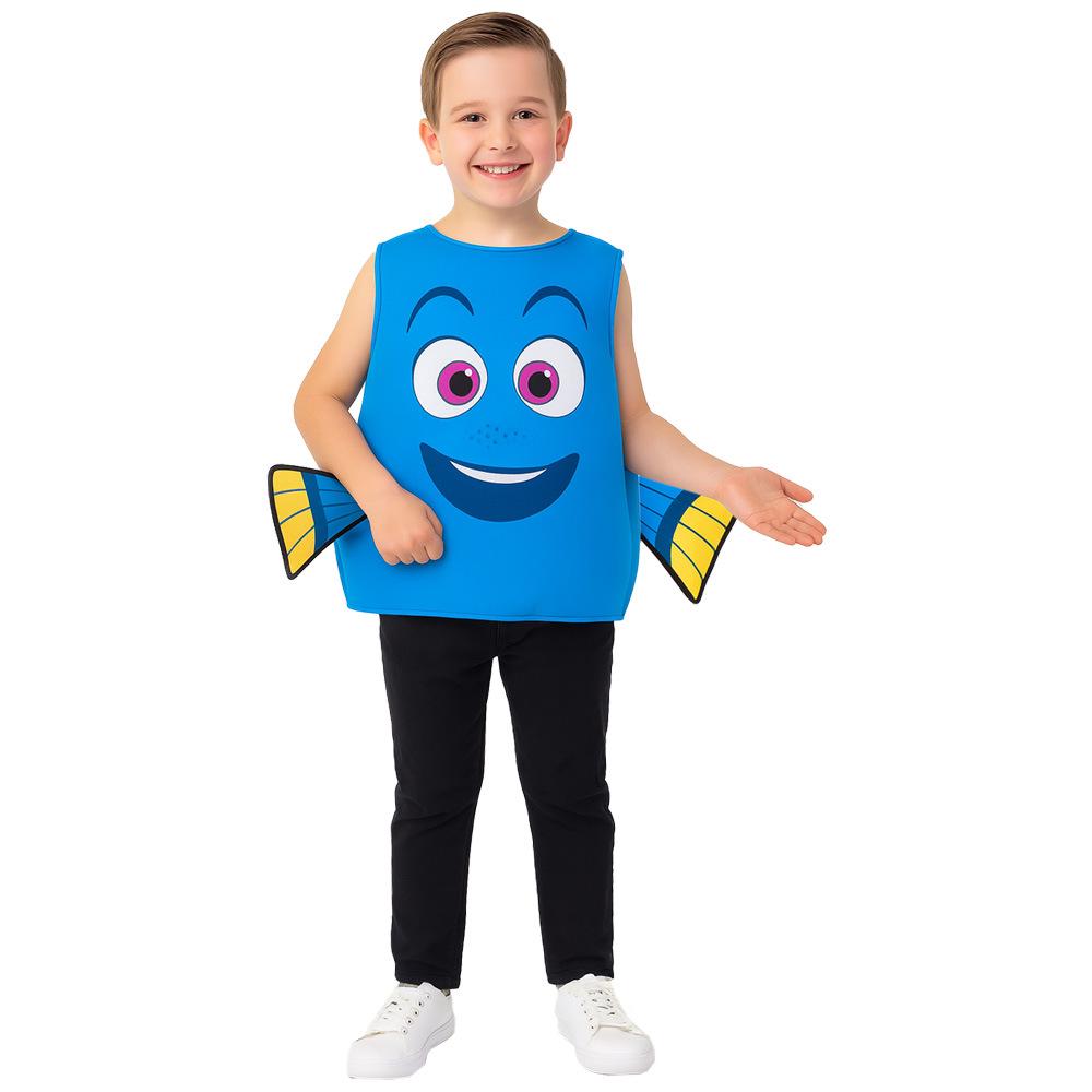 Halloween Nemo Clownfish Costume for Kids - Role-Playing Sponge Outfit