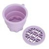 Makeup Brush Cleaner Cup Cosmetic Brush Cleaning Pad Drying Rack Silicone Scrubber Bowl Portable Washing Tool