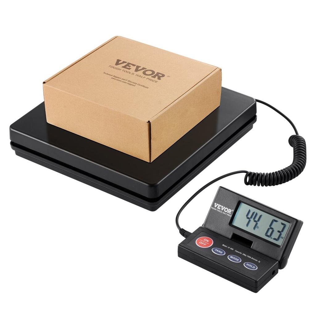 Shipping Scale Digital Postal Scale 110 lbs x 0.07 oz. AC/DC Package LCD