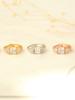 Minimalpiercing 925 Gold Point Cubic One-Touch Ring Piercing Earrings
