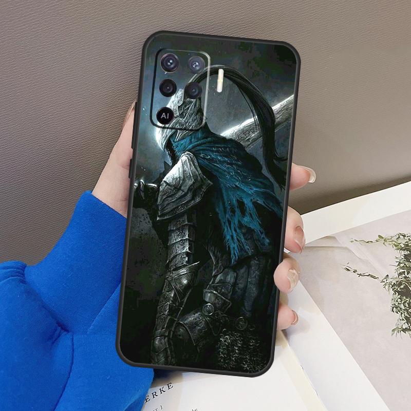 Game Dark Souls Case For Oppo A77 A57 A17 A60 A80 A40 A74 A54 A94 A78 A98 A18 A38 A58 A96 A76 A16 A15 A5 Pro