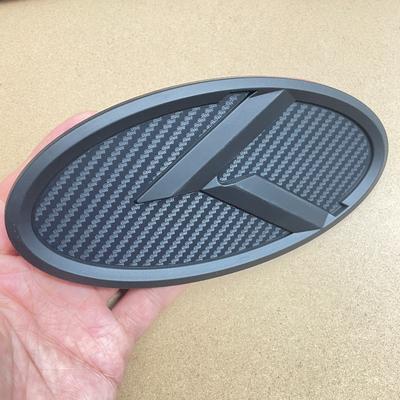 1 emblème K-car - Convient pour la décoration du logo de capot/coffre K2 K3 K4 K5, accessoires de voiture tendance, emblème de haute qualité, pour les passionnés de voitures