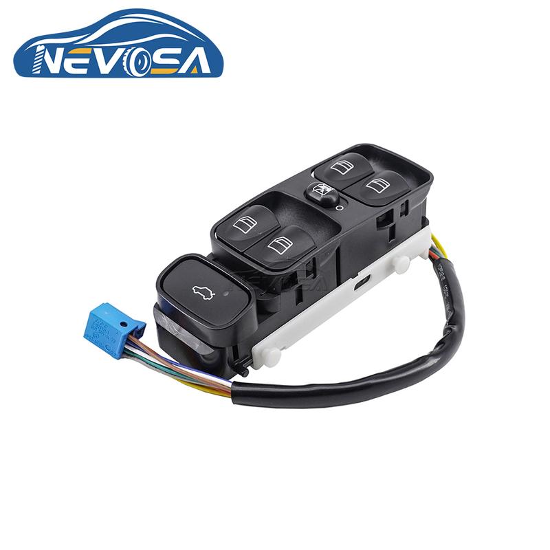 NEVOSA A2038200110 For Mercedes Benz C CLASS W203 C180 C200 C220 Driver Power Window Lifter Switch Automotive Button A2038210679