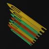 8 Pcs Fishing Net Repair Kit Fishing Netting Needle Shuttles Plastic Cast Net Mending Needle Hand Woven Mending Tool