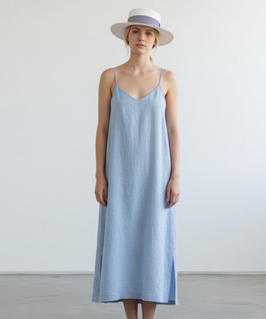Stripe Line White Panama Hat