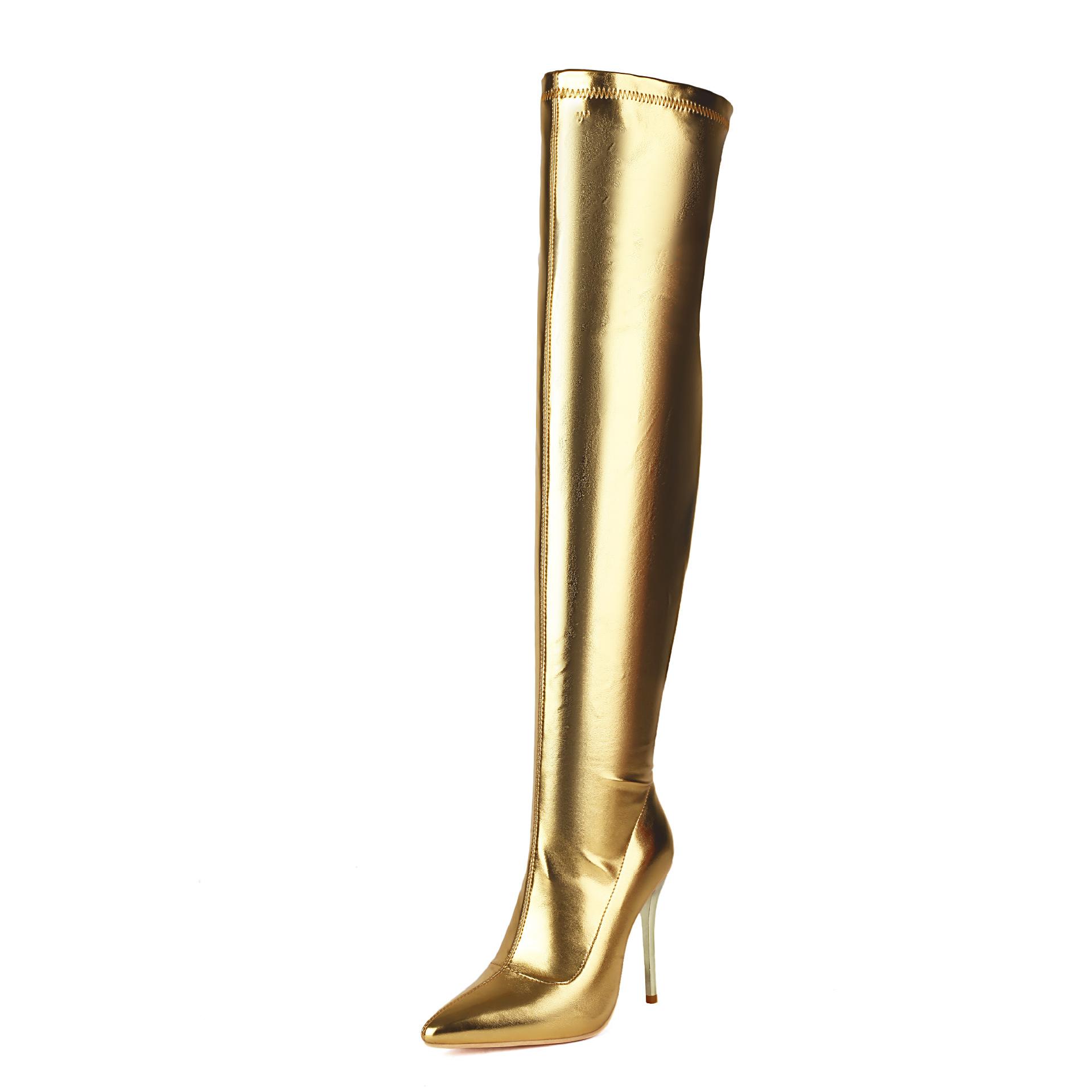 Wind Knee Large Size High Heels