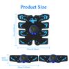 Smart EMS Muscle Stimulator Electric ABS Abdominal Trainer Arm Neck Sticker Patch Body Massager Fitness Slimming Shaping
