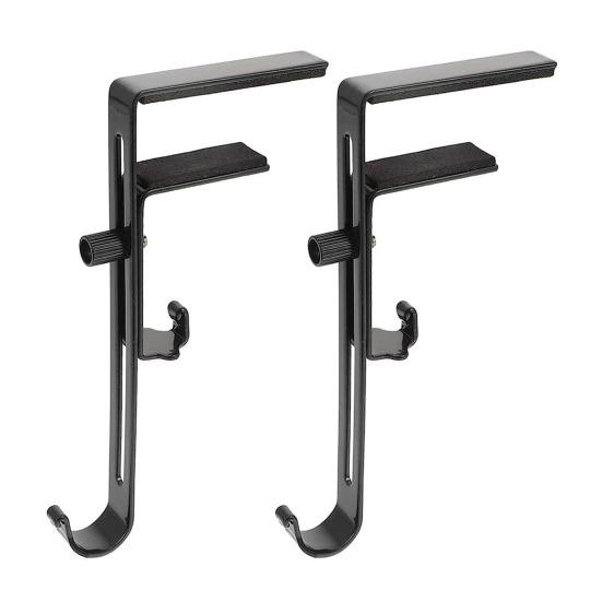 2-in-1 Adjustable Christmas Stocking And Garland Hangers Metal Mantel Hooks No Drill Stocking Holder Holds Up To 11lbs