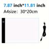 A4 Led Drawing Copy Board Toy To Draw 3 Level Dimmable Painting Tablet Night Light Note Pad Learning Educational Game Light Pad