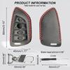4 Button Leather Car Key Case Cover Protector Shell For BMW X5 35i 50i X6 F15 F16 F86 G30 7 G11 M Z4 E85 E86 X1 F48 X3 X4 F15
