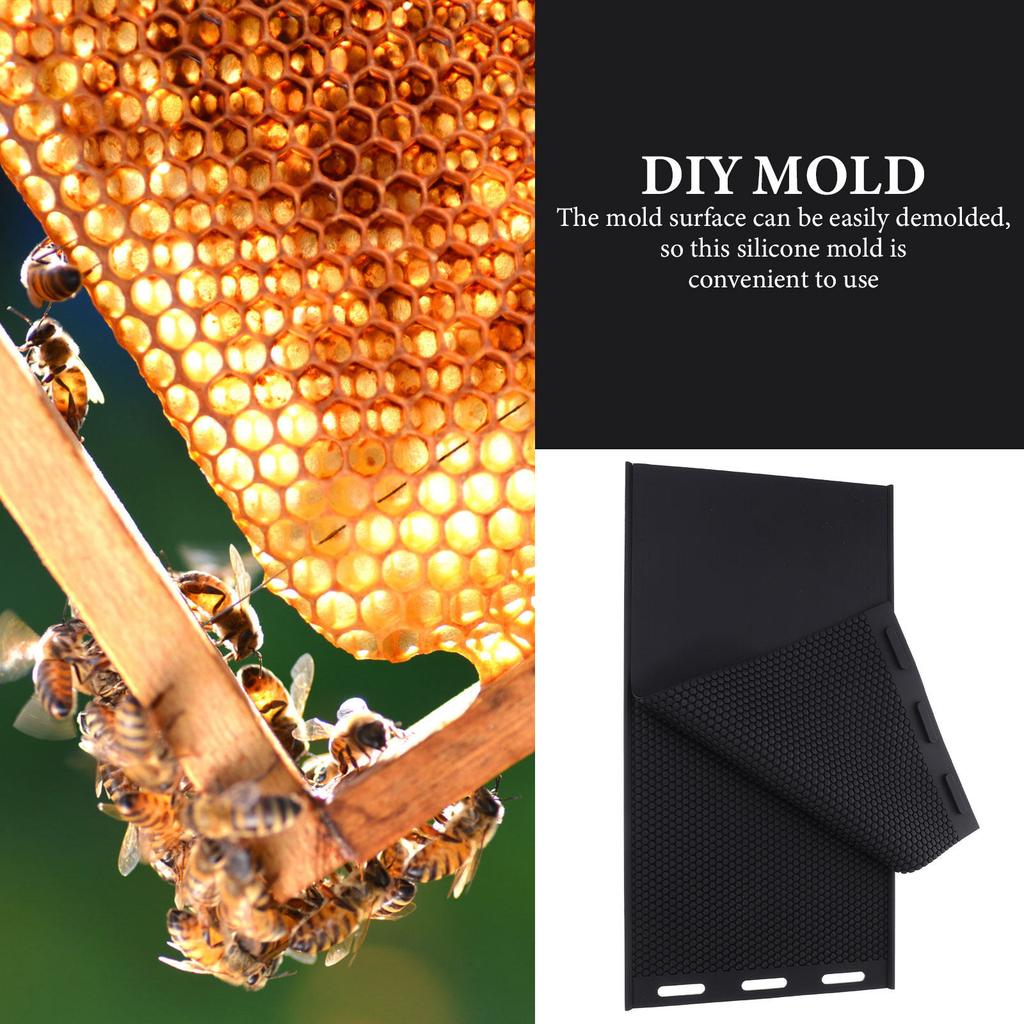 Beeswax Sheet Mold Silicone Honeycomb Sheets Making Mold DIY Craft Supply Easy To Use Beginner Friendly Smooth Non Stick Surface
