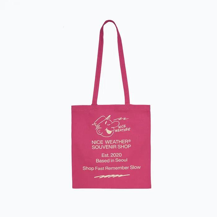 SOUVENIR GUY TOTE BAG (PINK)