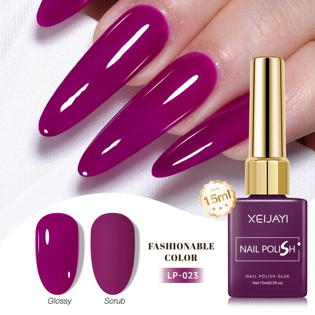 15ml Salon Professional UV Gel Nail Polish Hypoallergenic Soak Off Salon Home Use Lamp Needed