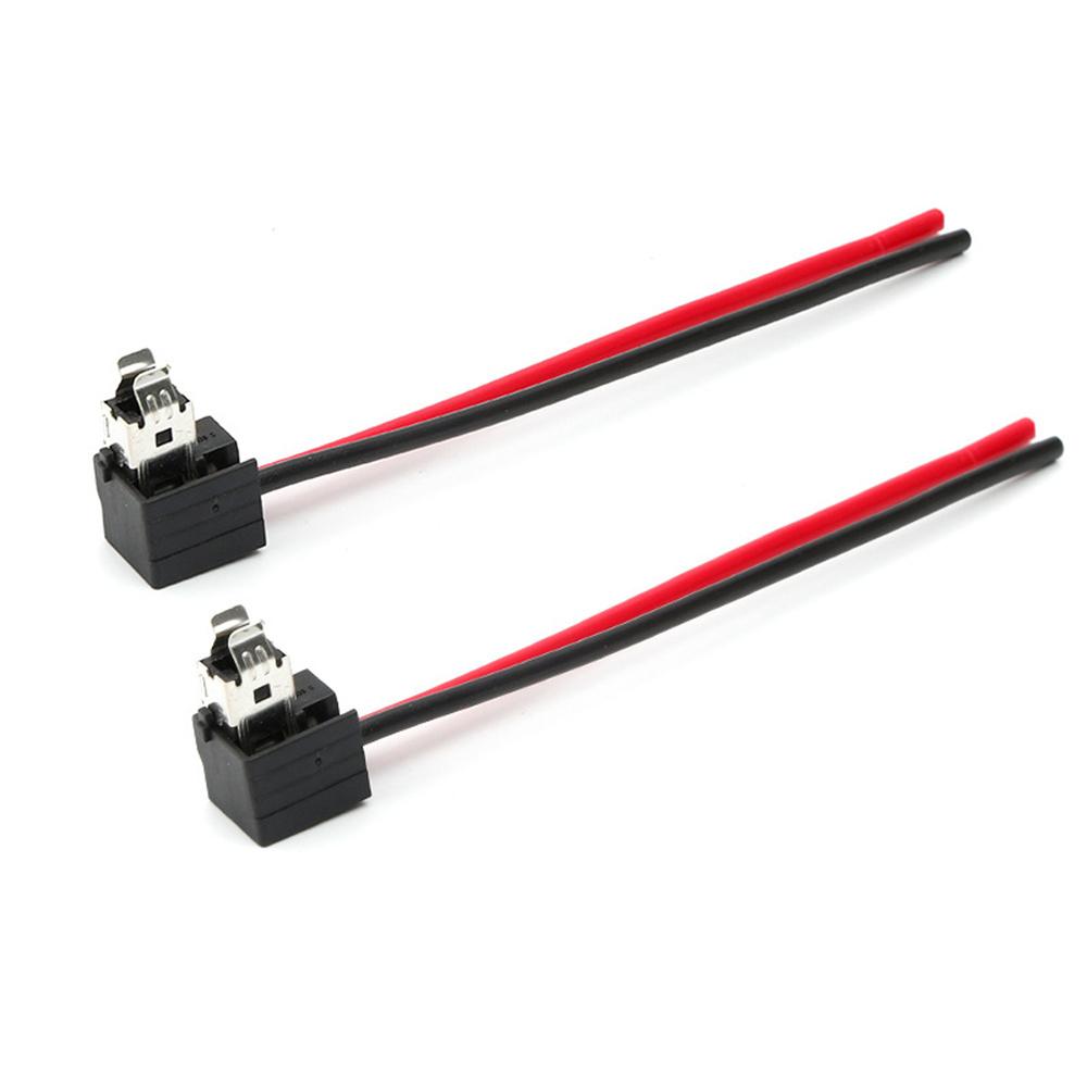 2Pcs For H1 Halogen Lamp Headlight Socket Harness Connector Plug Adapter