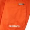 BURTON snow board Wear Setup M Orange series ski wear Men's Used