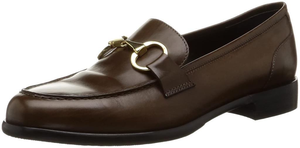 Luca Grossi Flat Bit Size 2E Women's Loafers, Loafers, KA, 22.5cm-23.0cm,