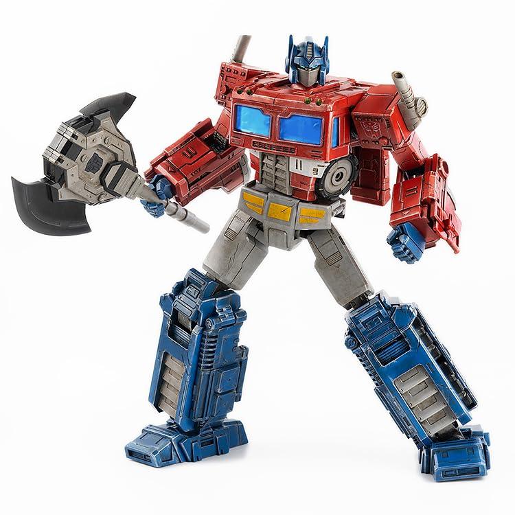 Transformers War For Cybertron Trilogy Siege DLX Optimus Prime War For Cybertron Trilogy Siege DLX Optimus and Zinc Alloy Action Figure [Transformers