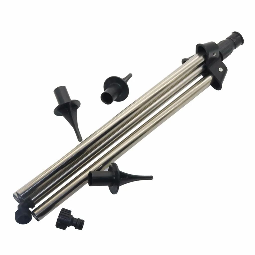 Garden Automatic Rotating Sprinklers 1/2" Female Thread Stainless Steel Tripods Lawn Orchard Irrigation Nozzles 350/550/650 L/H