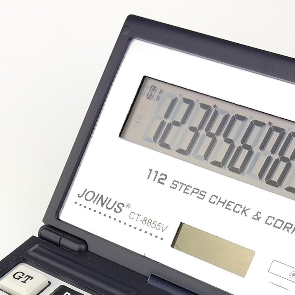 Foldable Folding Flip Calculator Portable Financial Office Calculator Solar Calculator  Business