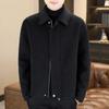Hengyuanxiang Men's Wool-Blend Business Casual Lapel Jacket