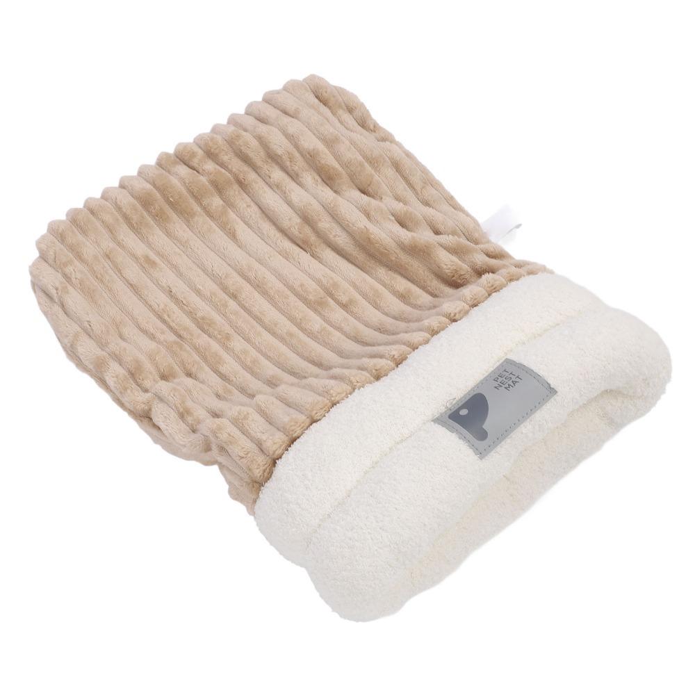 Removable Pet Cave Bed Washable Pet Sleeping Sack Durable Cat Sleeping Bag for Small Dogs