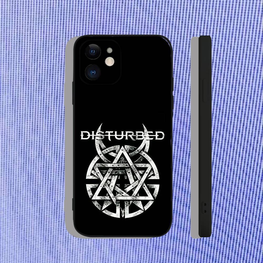 D-Disturbed The Sickness For iPhone 17,16,15,14,13,12,11,Air,X,XR,Pro,Max,Plus TPU Soft Skin-friendly Cover