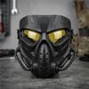 Protecție Completă a Feței - Mască Tactica Alien Respirabilă Ventilație pentru Entuziaști Paintball și Cosplay