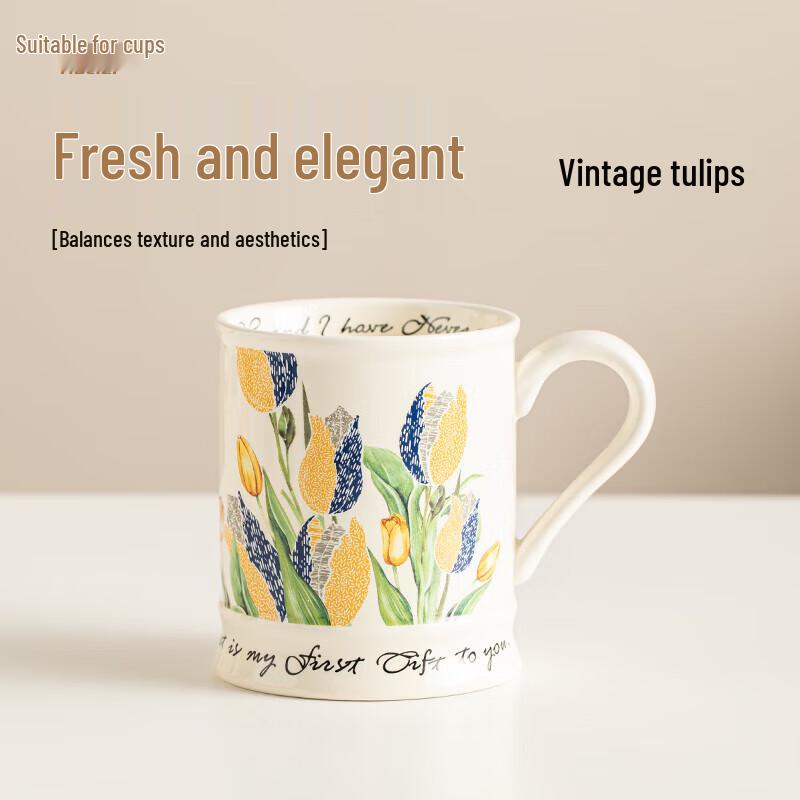 Ceramic Coffee Mug with Handle