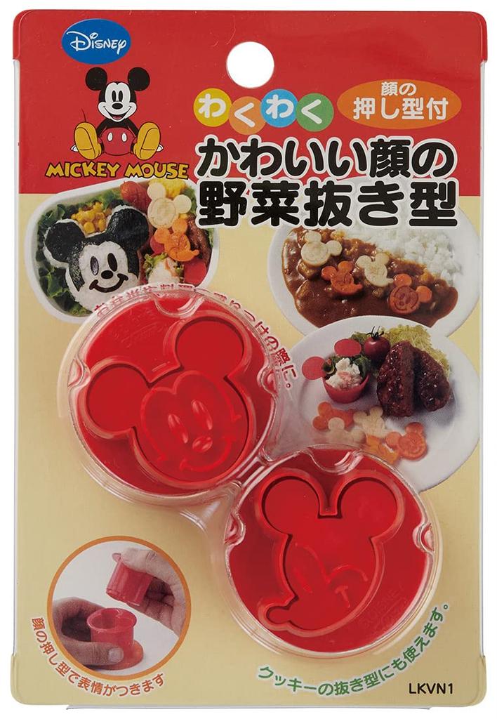 Skater Vegetable Made in Disney Mickey Cutter, Japan, Mouse, LKVN1-A