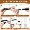 Retractable WDT Espresso Coffee Distribution Tool 5 Needles Coffee Distributor Stirrer for Barista Aluminum Alloy Handle
