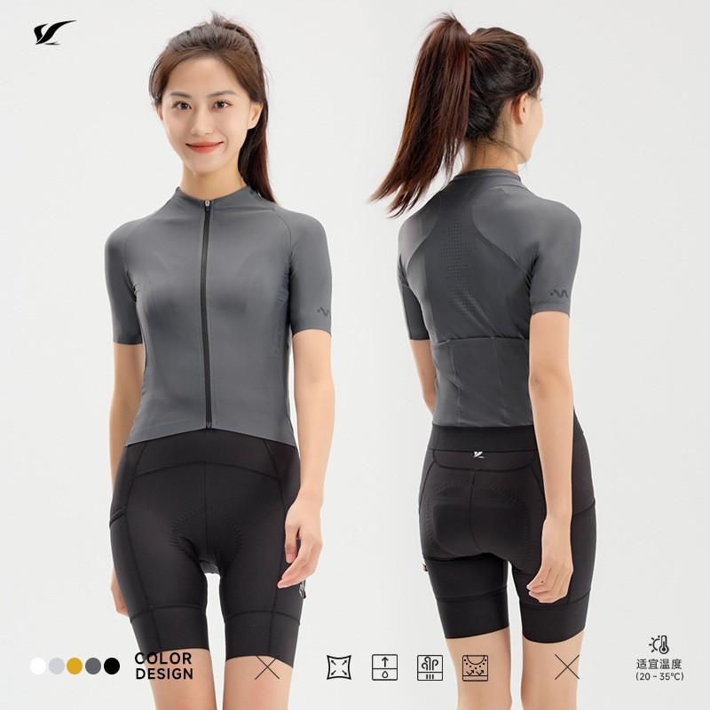 Womens Cycling Jersey Short Sleeve Quick-Dry Breathable Bike Top Ride
