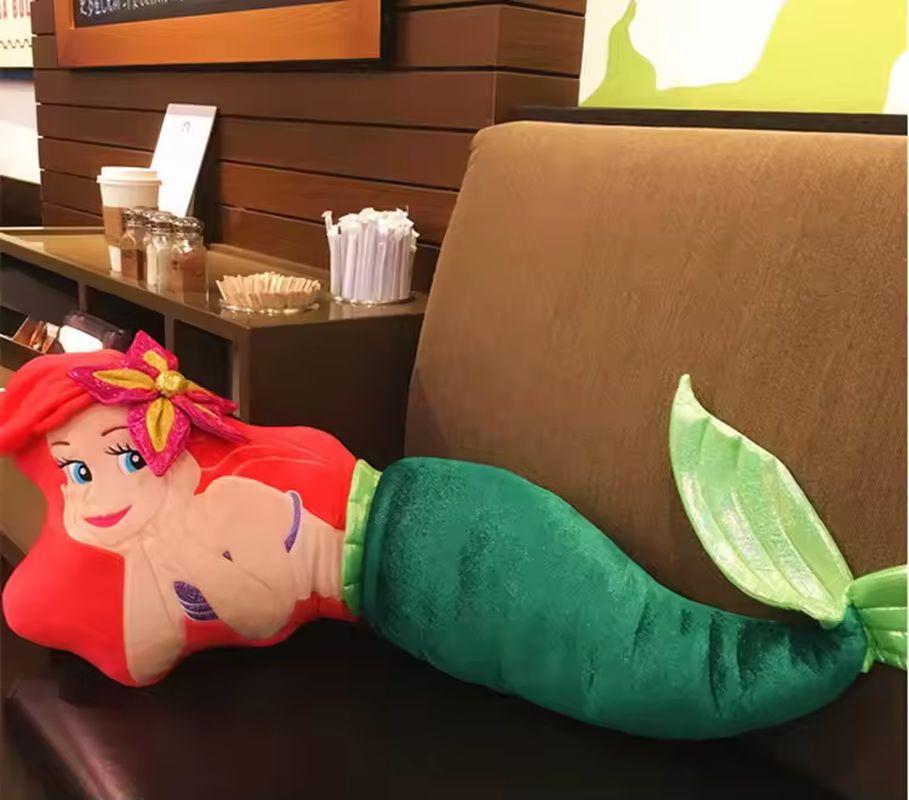50cm Cartoon Ariel Princess Plush Toys The Little Mermaid Doll For Kids Girl Gifts&Birthday Girl