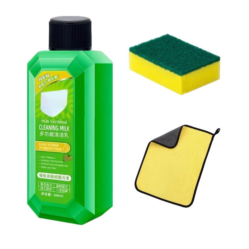 

Safe and Gentle 300ml Multipurpose Cleaner for Household Kitchen Cookware Countertops Floor Hard Stain Grease Grime 1