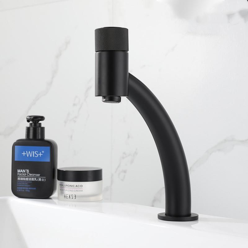 

Basin Faucet Hot and Cold Bathroom Brush Gold Single Lever Total Brass Sink Mixer Push Button Switch Chrome Black Sink Mixer чёрный