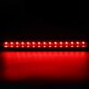 Red Lens Trailer Tail Light 15 LEDs Rear Truck Light Durable High Brake Lamp  for Trucks